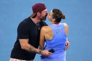 Aryna Sabaenka in action at the 2025 Brisbane International - Source: Getty